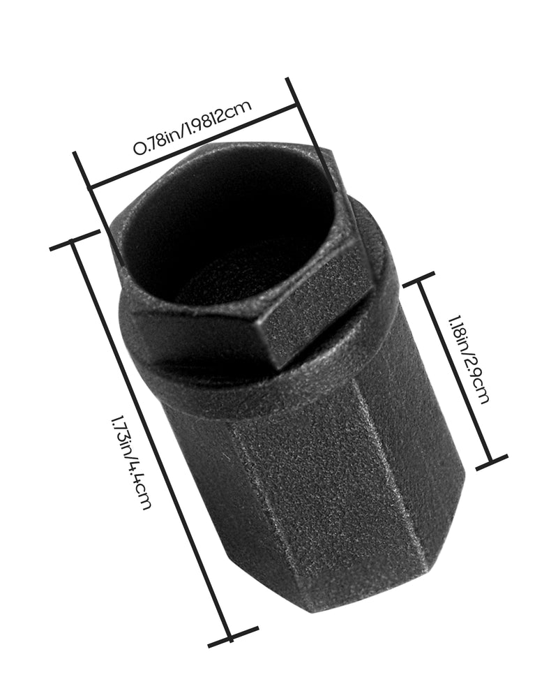 6.0L Diesel Nipple Cup Socket Kit High Pressure Oil Rail Ball Tube Repair with 1/2" Drive Socket for Ford 6.0L Diesel Engines 2003-2010