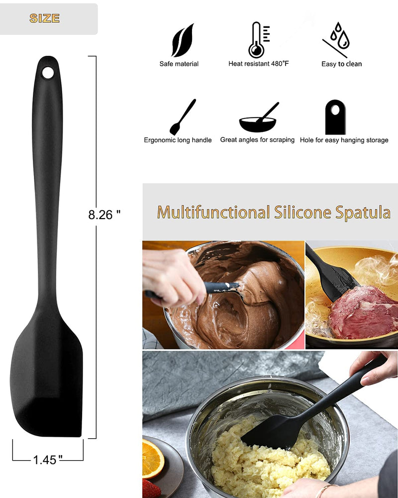 1000ML Double Boiler Pot with 2200ML Stainless Steel Pot and Silicone Spatula, Double Boiler Set for Melting Chocolate,Candy, Soap, Wax, Candle Making 2200 ML+1000ML Multicolor