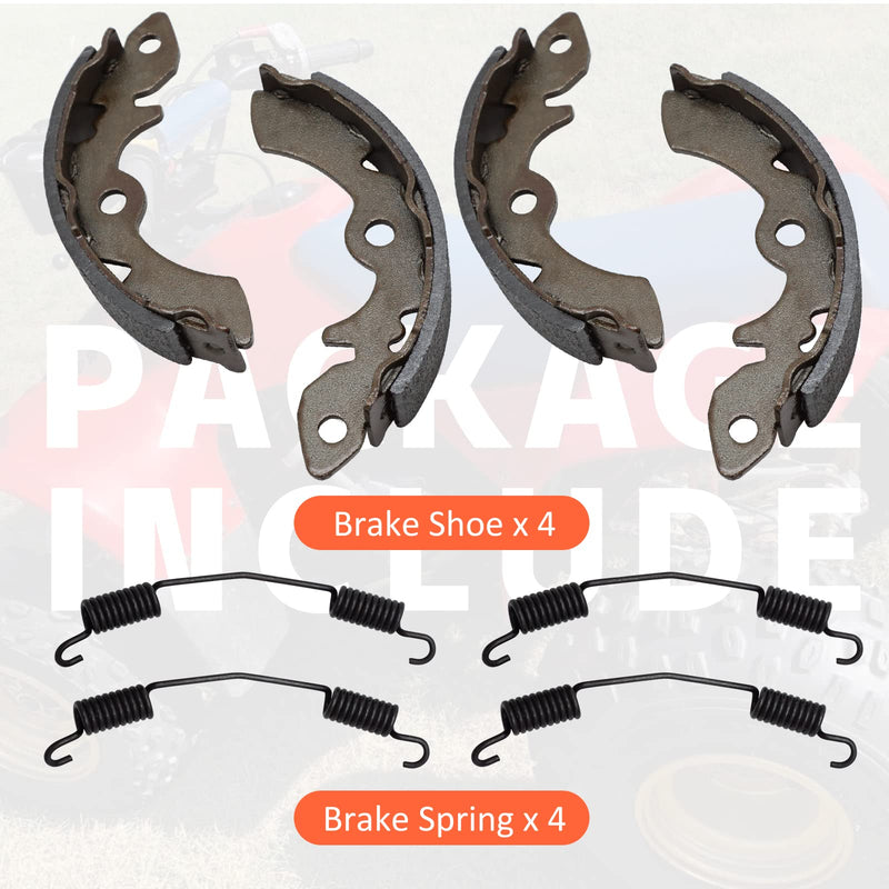 Front Brake Shoes Springs 54400-41850 for Suzuki LTF230 LT230 LT250 LT300E QuadRunner 230 250 300 1985-1989