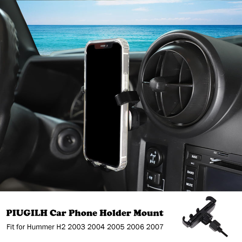 PIUGILH Phone Mount for Car Air Vent Side,Car Phone Holder Mount Fit for Hummer H2 2003-2007
