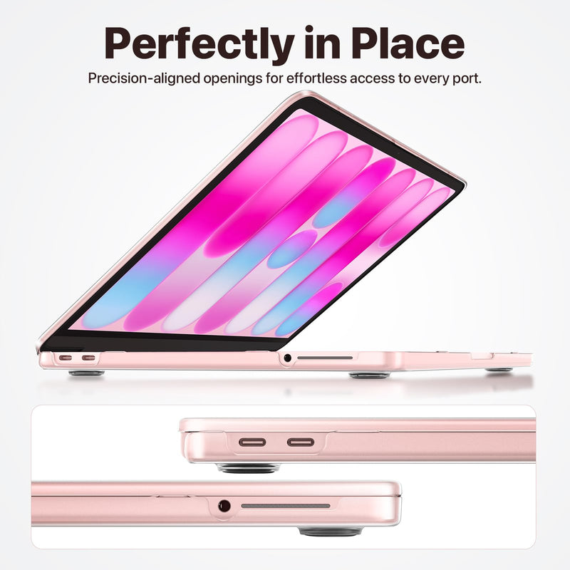 for MacBook Neo 13 inch Case 2026, Crystal Clear Hard Shell for A3404 | Color-Matched Transparent | Precision 1:1 Fit | Design for All MacBook Neo 13 inch