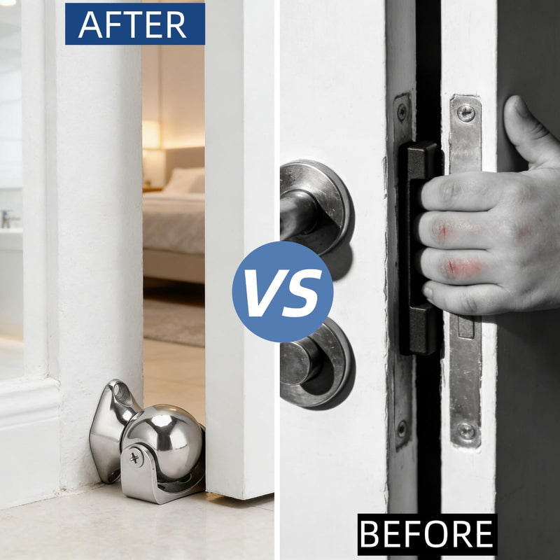 Yctze Magnetic Door Stopper Marine Door Stopper 316 Stainless Steel Door Stopper Magnet Door Holder Catch Yacht Accessories for Boat Motorhome