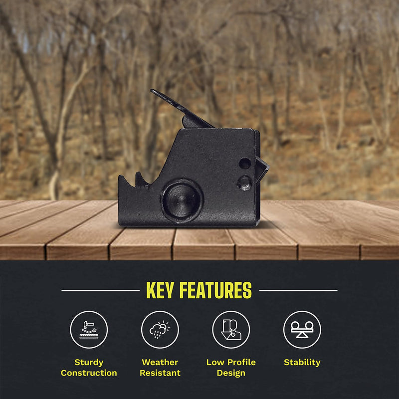 Ozonics Blind Bracket for Hub-Style Ground Blinds | Securely Clamps onto Fiberglass Rods | Compatible with Ozonics Mounting Hardware and Accessories for Enhanced Scent Control and Odor Elimination