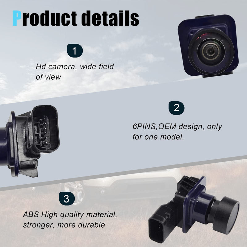 The Rear View Mirror Assist Camera is Only Compatible with 2011-2015 Ford Explorer Rear View Mirror Backup Camera OE Number BB5Z-19G490-A