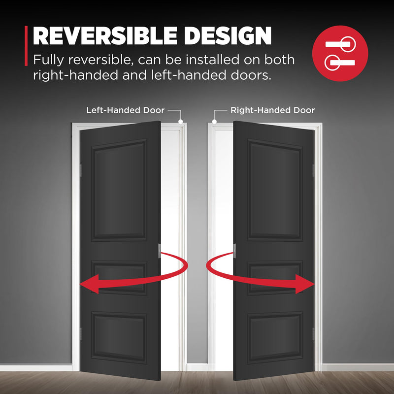Kwikset Tripoli Lever Entry Door Handle with Lock and Key, Secure Keyed Reversible Lever Exterior, For Front Entrance and Bedrooms, Satin Nickel, Pick Resistant Smartkey Rekey Security and Microban 1 Pack