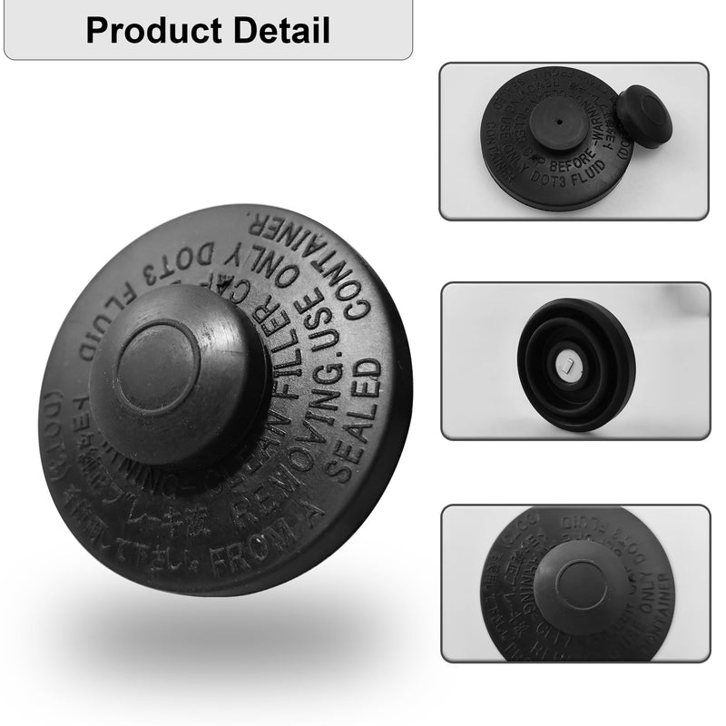 47230-12040 Brake Master Cylinder Fluid Reservoir Cap Fit for Toyota 4Runner Tacoma Highlander Camry Corolla RAV4 Sienna Avalon