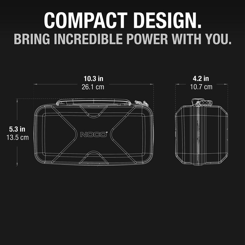 NOCO GBC101 Boost X EVA Protection Case for GBX45 UltraSafe Lithium Jump Starters GBX45 EVA Case