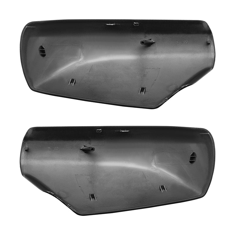Gloss Black Side Mirror Cover Cap Fits For 2007 2008 2009 2010 2011 2012 Nissan Altima 2.5L Replace 96302-JB13E 96301-JB13E Gloss Black
