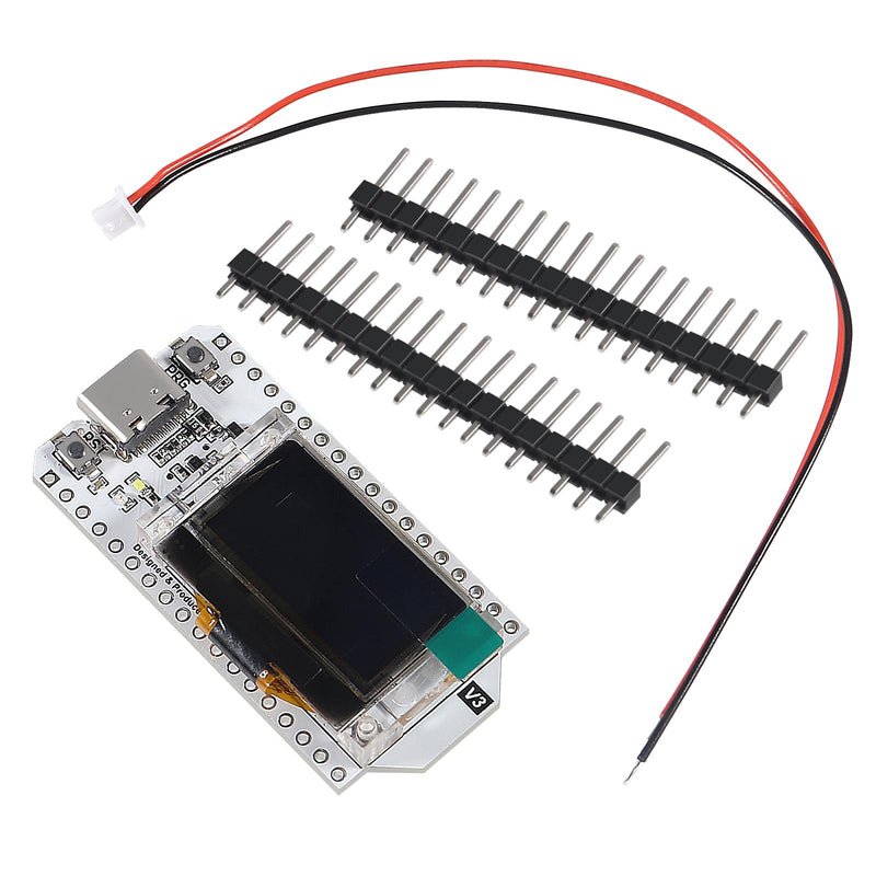 2PCS WiFi Kit OLED WiFi Kit 0.96'' LED Display WiFi+Bluetooth 8MB Flash CP2012 Internet Development Board Blue Background Type C Module for Arduino