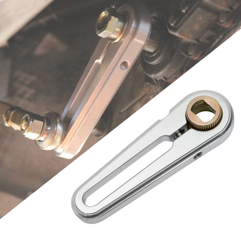Transmission Column Shift Linkage Kit Compatible With GM TH-200, 200-4R, TH-350, TH-400, 4L60, 4L60E, 4L80E & 700-R4 Transmission With 21″ stainless steel rod