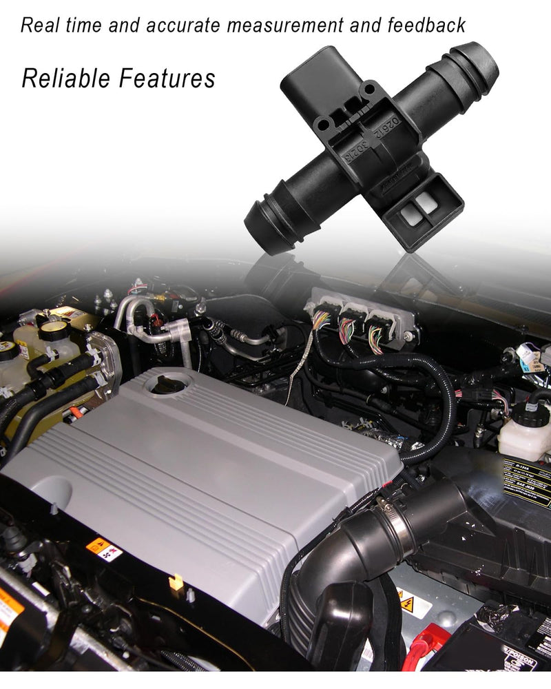 ULZOZN Fuel Pressure Sensor Fit for Ford Escape 2005-2008 Expedition Explorer Crown Victoria E-150 E-250 E-350 E-450 Super Duty Replace 9U5A-9C052-BC 0261230273