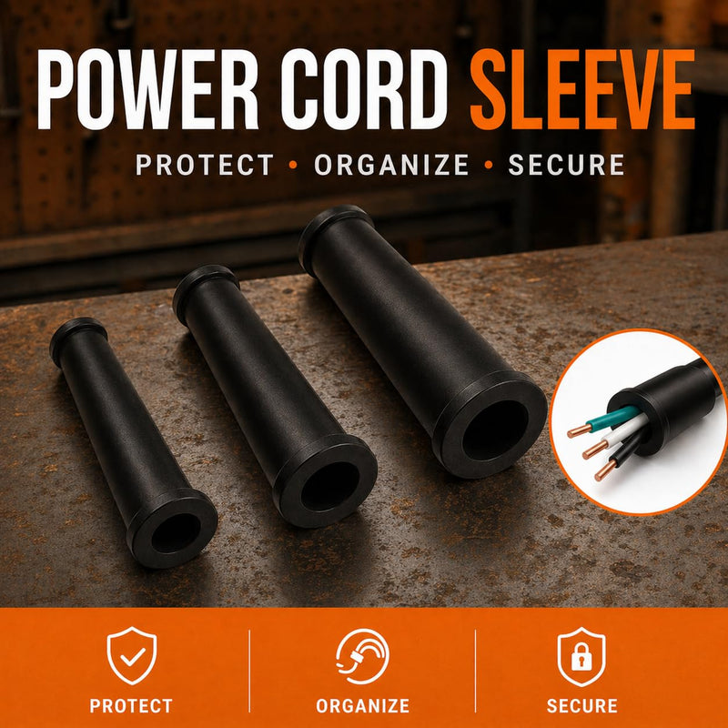 Electric Tool Cable Sleeve, Angle Grinder Electric Boot, Angle Grinder Sleeve Power Cord Strain Relief Cable Protector for Power Tools (3 Sizes)