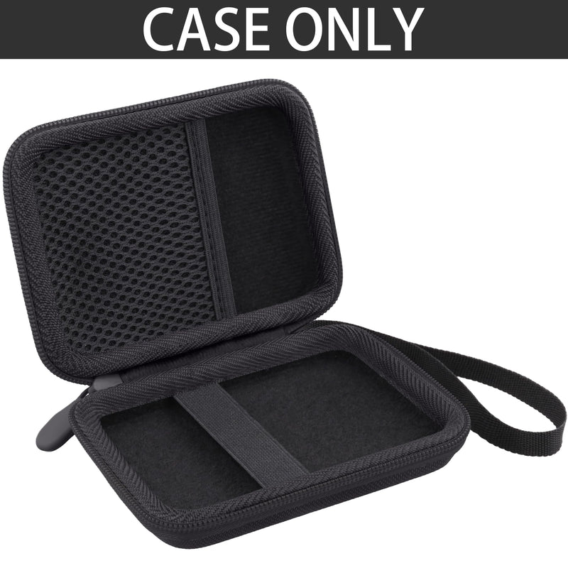khanka Hard Protective Case for INIU 45W Fast Charging Charger,Black | Durable Protective Material, Accessory Storage Pocket, Scratch Resistant Interior, Soft Interior Lining, Protective Case Only black