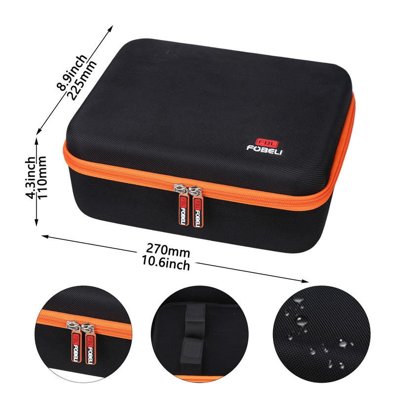 FBLFOBELI Hard Case for Klein Tools ET310 AC Circuit Breaker, RT250 GFCI Outlet Tester Set, Circuit Tester Tools Case Fits for Klein Tools/KAIWEETS/AstroAI/Fluke Digital Multimeter, Clamp Meter