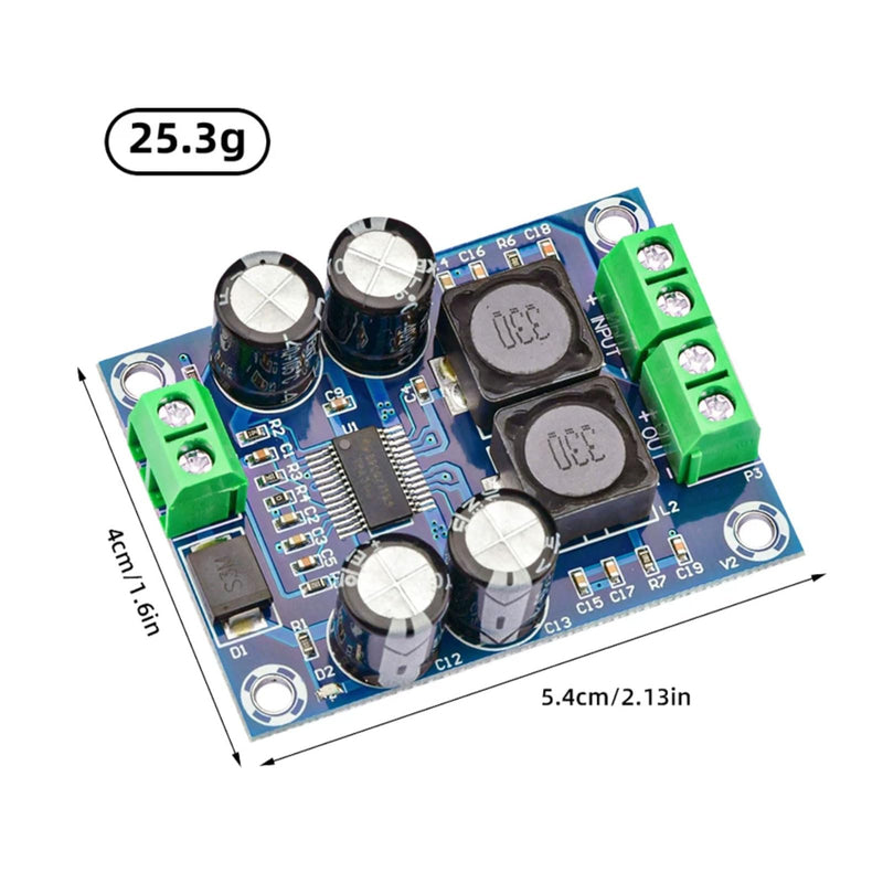 gotor tpa3118 Amplifier Board 60w tpa3118 Mono amp Board Stereo 24 to 10v | digital power amplifier board dc 24v to 10v for home theater car audio speaker diy project