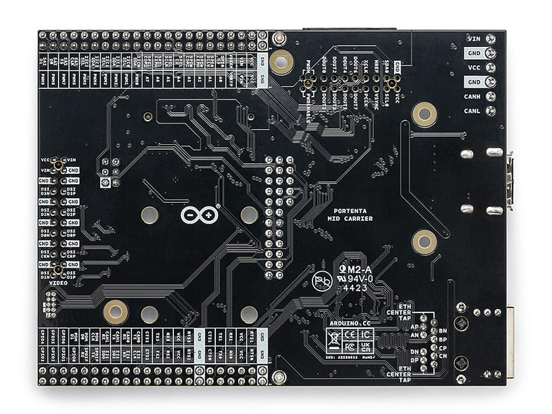 Arduino Portenta Mid Carrier – Expansion Board with Multiple I/O Options for Portenta H7 [ASX00055]
