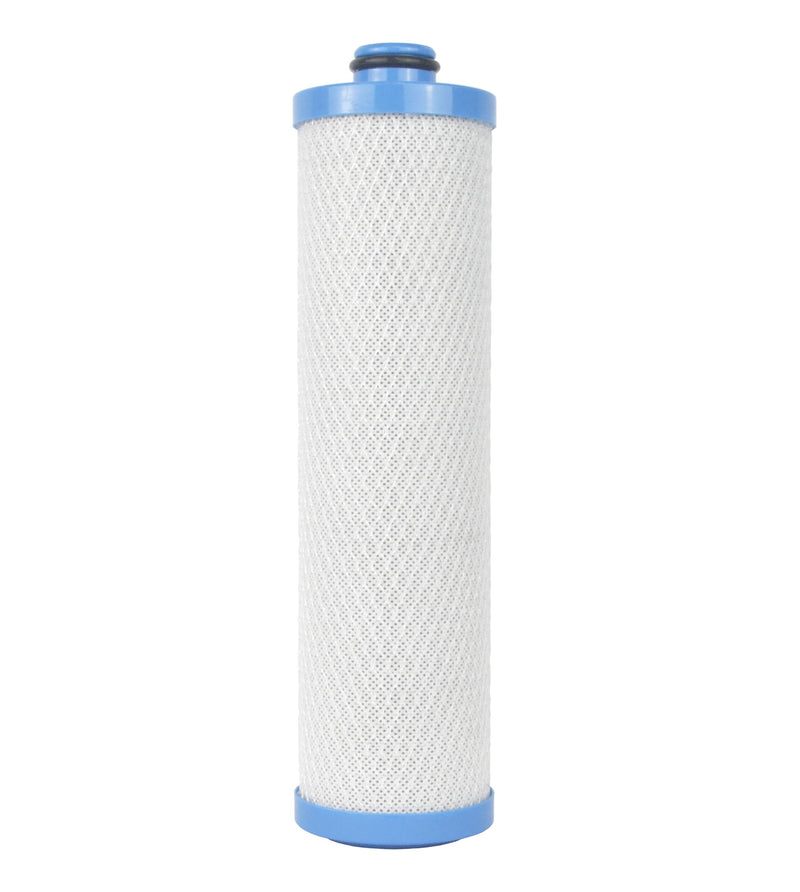 RV Water Filter Activated Carbon Block Push-Nipple Cartridge OEM 2.5 x 10" for RCS/FR1 Housing Replaces KW1 and FRE-10-BN 1