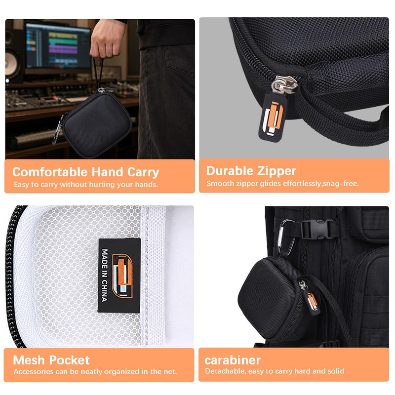Hard EVA Carry Case Compatible with Garmin GLO 2 GPS and GLONASS Receiver (Case Only)