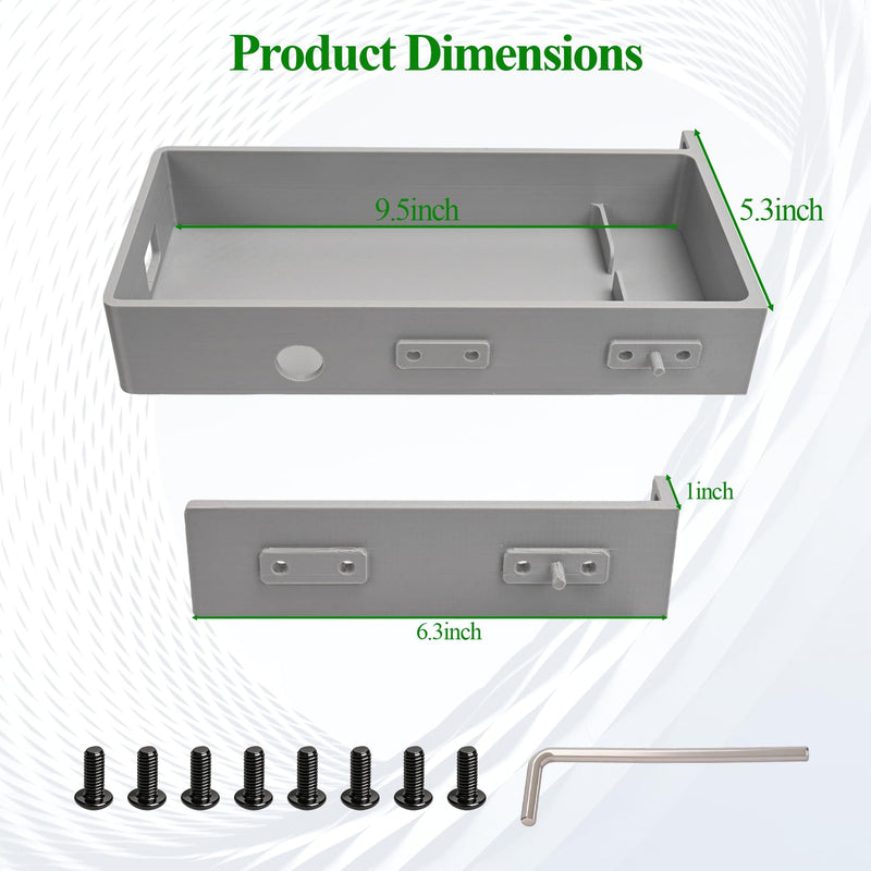 Rack Mount for UniFi Switch Pro Max 16 PoE, 19-Inch Server Rack Shelf, 1U Secure Network Switch Mount with Enhanced Airflow