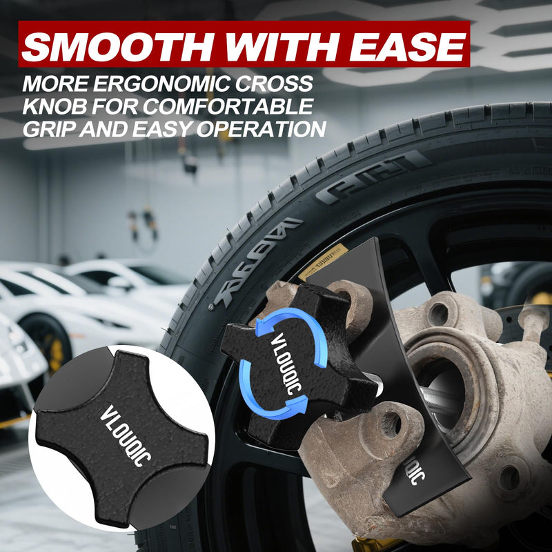 Brake Caliper Compression Tool, Heavy Duty Brake Pad Spreader Tool, caliper piston compressor tool for Compressing Inner Pad, Disc Brake Pad Spreader Tool Suitable for Most Cars and Light Trucks