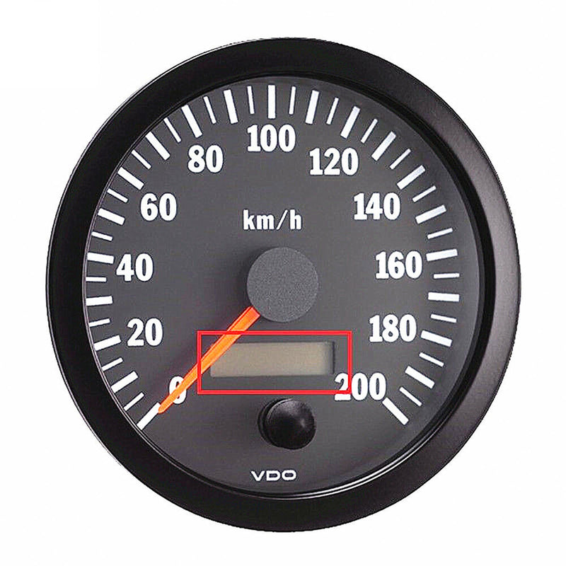 New LCD Display Replacement for VDO Gauge Tachometer Truck Tractor Penta Boat