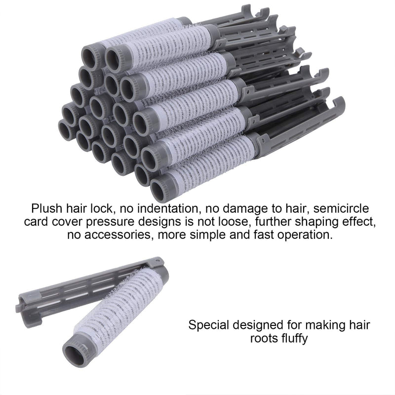 Hair Perm Rods, 20PCS Perm Rods Curlers Hair Rollers Hair Perm Kit Short Fluffy Perming Rods Roller Curlers Root Body Wave Hairdressing Styling Tool Hair Roller Set for Salon Barber Home Perm Kit