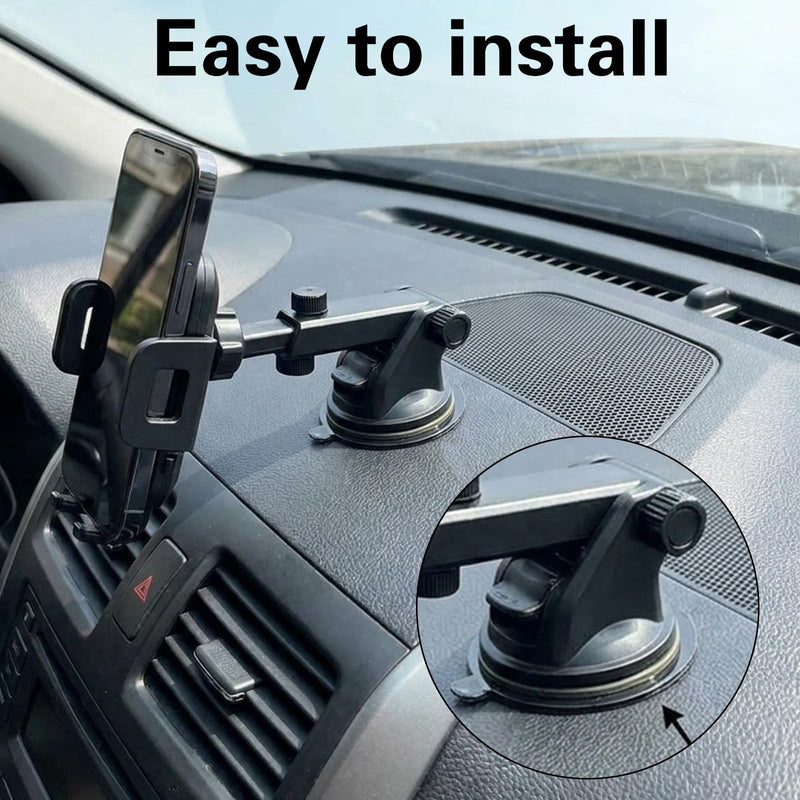 3 Pcs Dashboard Pad, Phone Suction Pads 3.15" Dashboards Adhesive for Car Mount Dash Mount Dash Sticky Pad for Car Dashboard GPS Suction Mounts Camera Phone Holder