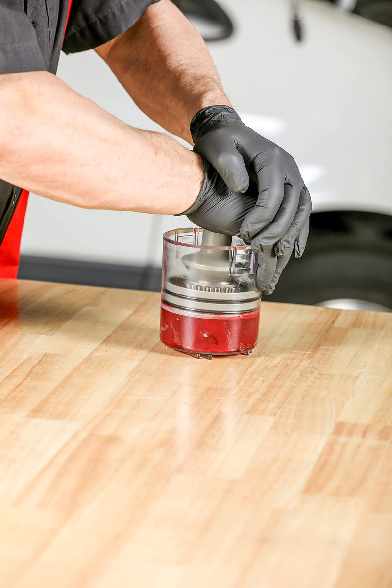 ARES 54035 – Deluxe Bearing Packer – Quickly and Easily Flushes Old Grease and Repacks Wheel Bearing – Fill with Grease Gun or by Hand – Durable Polycarbonate Construction
