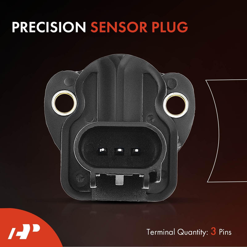 A-Premium TPS Throttle Position Sensor Compatible with Dodge Dakota 2002-2006, Durango Ram 1500 & Jeep Grand Cherokee, Commander, Liberty Wrangler & Mitsubishi Raider - Replace# 4874371AD, 5019411AA