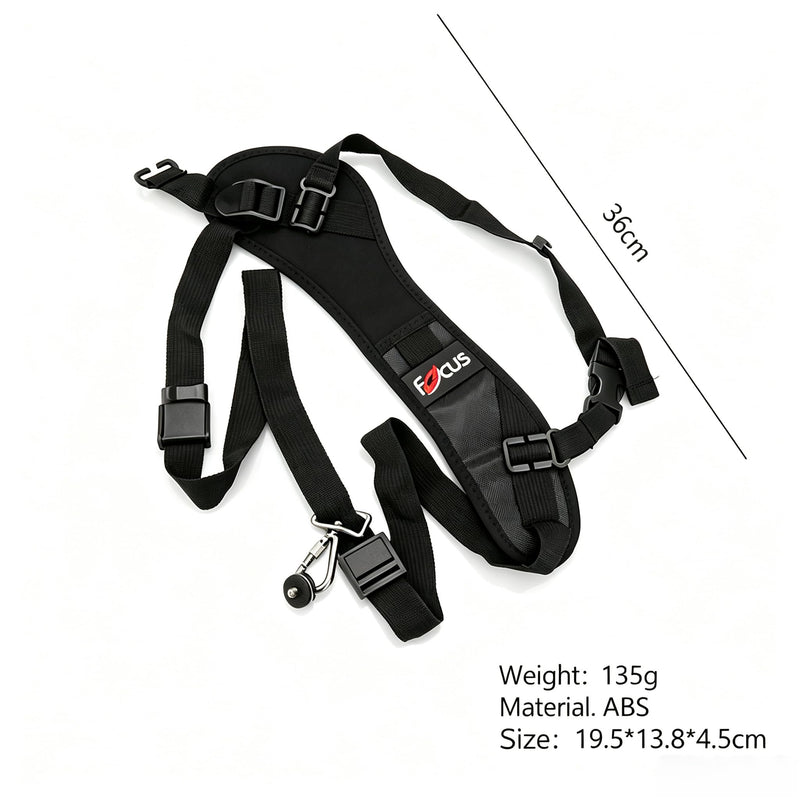 Camera Sling Strap, Camera Strap, Crossbody Accessory for Photographers | Ergonomic Crossbody Camera Strap, Padded Shoulder Strap, Detachable Lanyard, Heavy Duty Gear for Outdoor & Travel Shooting