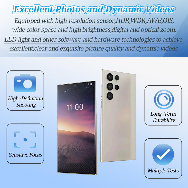 for Samsung Galaxy S23/S23+/S23 Ultra Front Camera Replacement | S918U S916U S911U Main Facing Front Camera with Flex Cables Repair with Tools