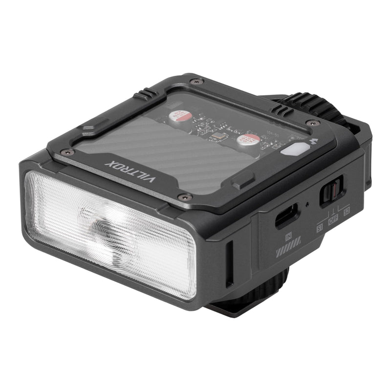 VILTROX TTL Flash for Nikon, GN16 Small Flash for Nikon Camera, 1800mAh Li-on On Camera Flash, 26W/s 6500K Mini Flash, 1s Fast Recycle, 650 Full Power Flashes (Spark Z3-N, Gray)