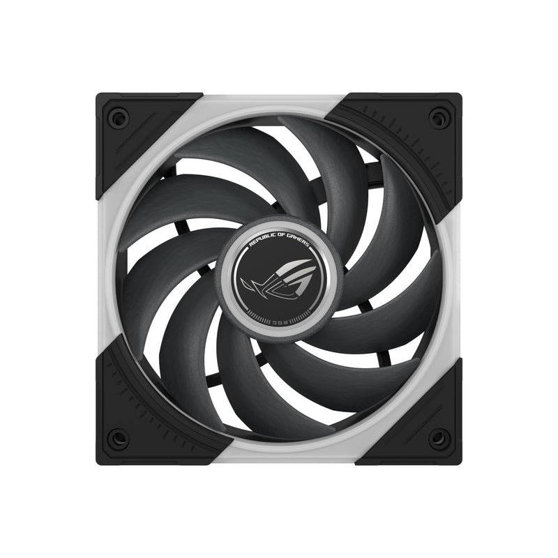 ASUS ROG Eurux GR120 ARGB PWM Fan Single Pack 120mm PWM Fan, 2600RPM, Patented Daisy-Chain Design, Custom Lighting
