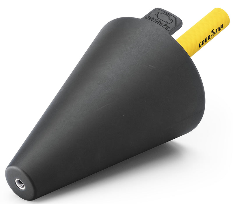 Automotive Smoke Machine Cone Adapter | XL Size | Super Heavy Duty | Accessory for Leak Detector for Exhaust and Intake Diagnostics Yellow/Black
