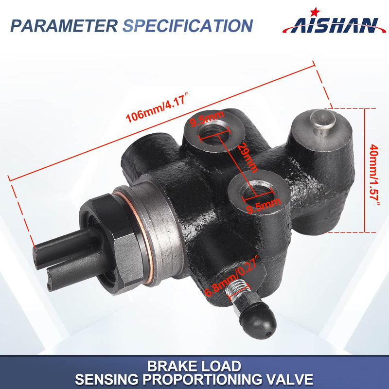Brake Load Sensing Proportioning Valve Compatible with 1995-2004 Toyota Tacoma Replace# 47910-35320, 47910-27081