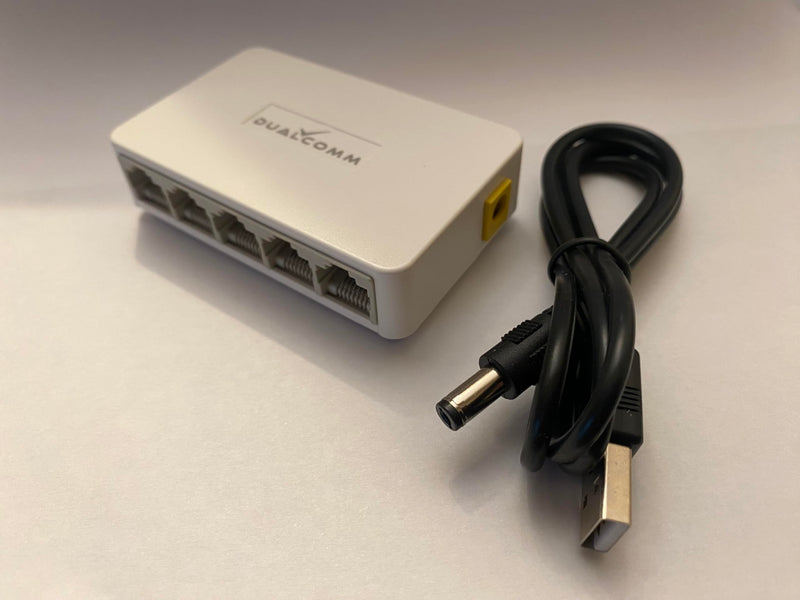 Mini 5-Port 10/100 Ethernet LAN Switch (USB Powered, Package May Vary)