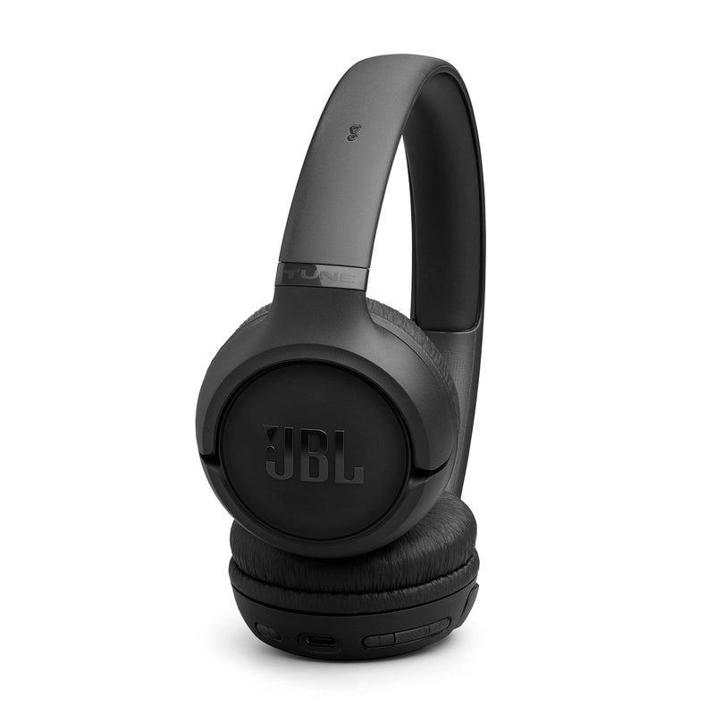 JBL Tune 530BT - On-Ear Bluetooth Headphones - Black | JBL Pure Bass Sound, Customize your sound with the JBL Headphones App, 2 beamforming mics for perfect calls