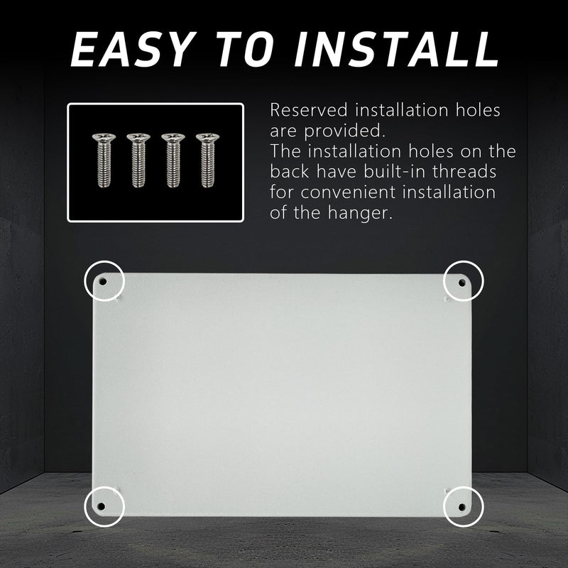 Waterproof Electrical Junction Box 7.4“x4.72”x3“D Aluminum Alloy Enclosure Project Box Dustproof Waterproof IP66 Aluminum Alloy Metal Junction Box Outdoor Electrical Universal Enclosure Box 7.4x4.72x3''