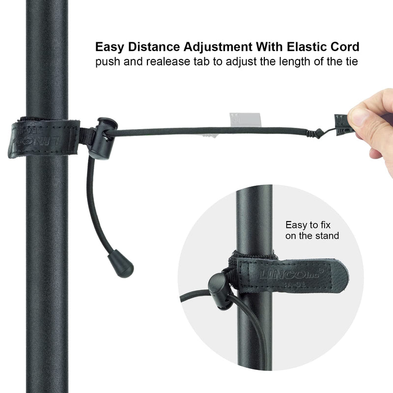 LINCO Lincostore Backdrop Clamp Adjustable Heavy Duty Black Clamps 12-Pack for Photo Studio Backdrop Muslin, Camera Flash Brackets, Photo Backdrop Background Support Equipment 4216-1-12