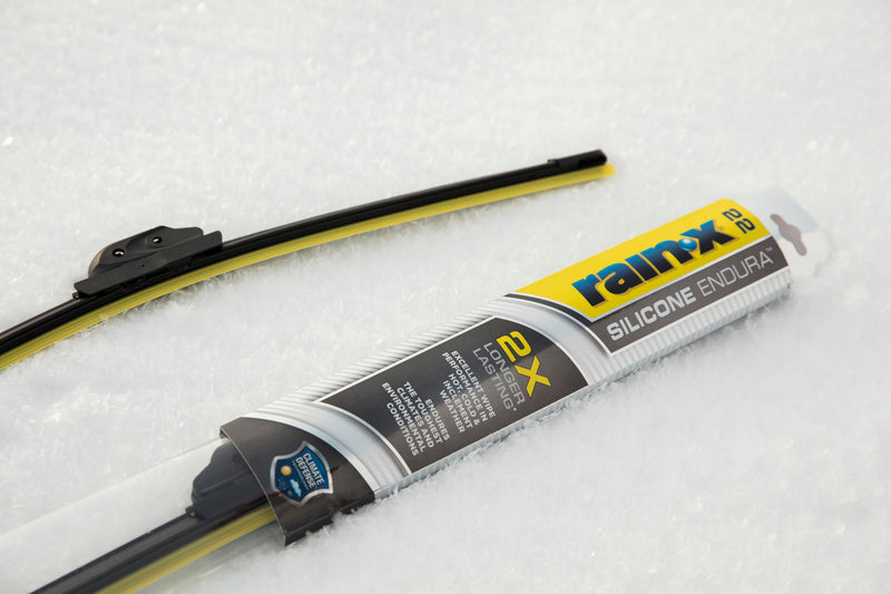 Rain-X 830126 Silicone Endura Wiper Blades, 26 Inch Windshield Wipers (Pack of 1), Automotive Replacement Windshield Wiper Blades With Two Times Longer-Lasting Resilient Silicone Rubber Squeegee 26-Inch