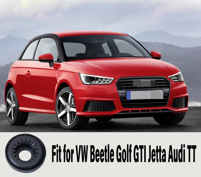 Front Top Strut Mounted Bushing Bearing OE#1J0412249 Compatible with VW Beetle Golf GTI Jetta Audi TT.
