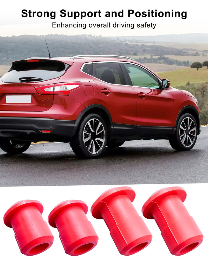 4Pcs Front Subframe Bushing Kit Fit for Fit for Nissan Rogue 2008-2020, Front Subframe Crossmember Replace 54466-JD000 54467-BR00A