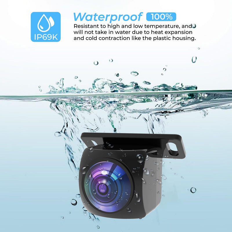 AHD 1080P Backup Camera for Car,170 Degree Wide Angle Rearview Reversing IP69K Waterproof Camera,Clear Night Vision Reverse Rear View Camera for Car Vehicle SUV RV Parking | Quality 170° Wide Angle Rear View IP69K Waterproof Protection HD Night Vision ...