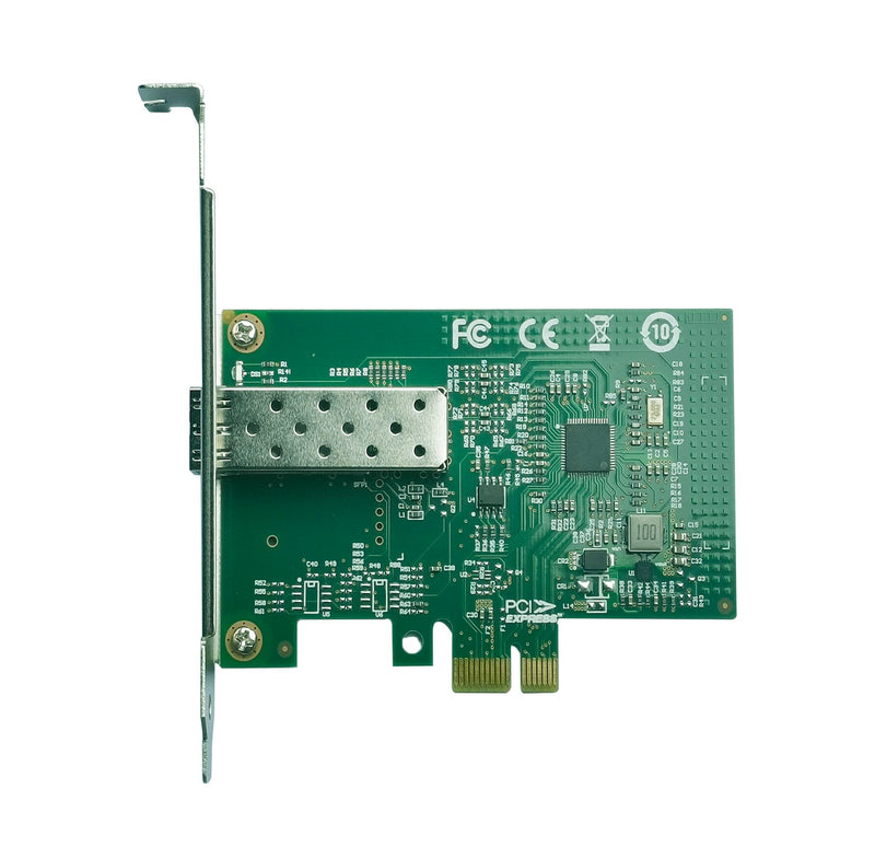 1.25Gb PCIe x1 Converged Ethernet Network Card, Single SFP Port LAN Card Gigabit NIC with Intel I210-AS Chipset Server Support Windows Server/Windows/Linux/Vmware ESXI… I210-1*SFP Port
