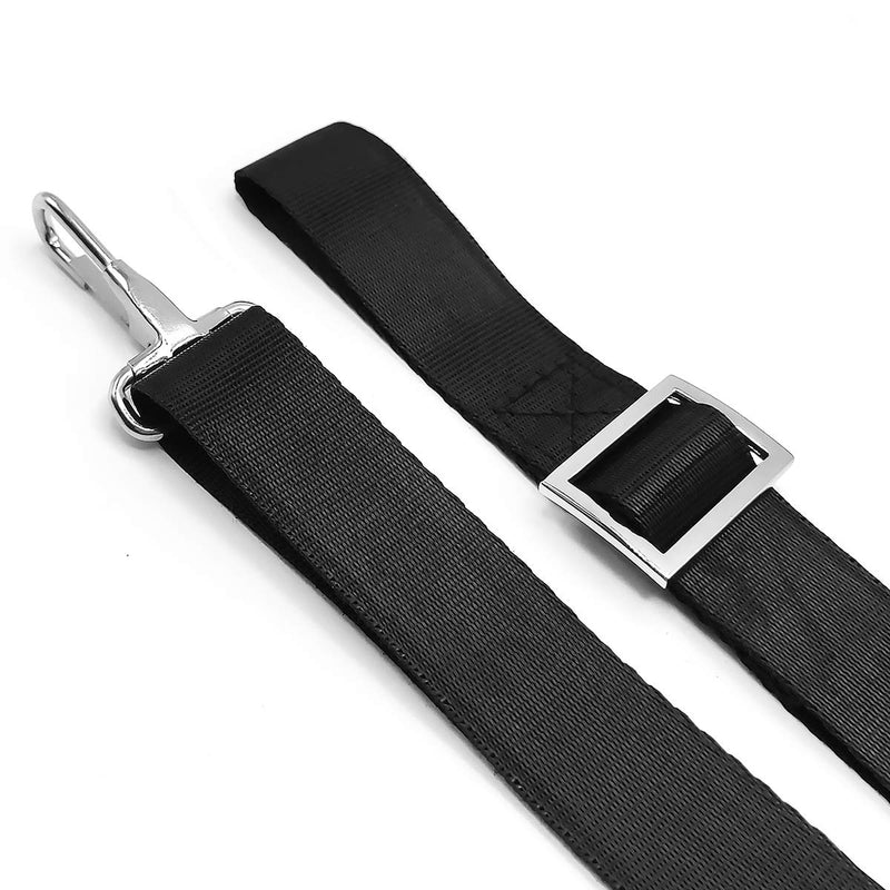 Adjustable Bimini Boat Top Strap Loops Single Snap Hook 28"~60" Boat Awning Marine Webbing Hardware (4 PCS)