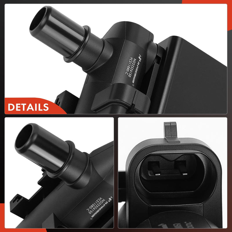 A-Premium Vapor Canister Vent Solenoid Valve Compatible with Chevrolet Silverado 1500/2500/3500, Tahoe, Suburban, Avalanche & GMC Sierra 1500/2500 HD, Yukon XL 1500/2500 & Cadillac Escalade ESV EXT