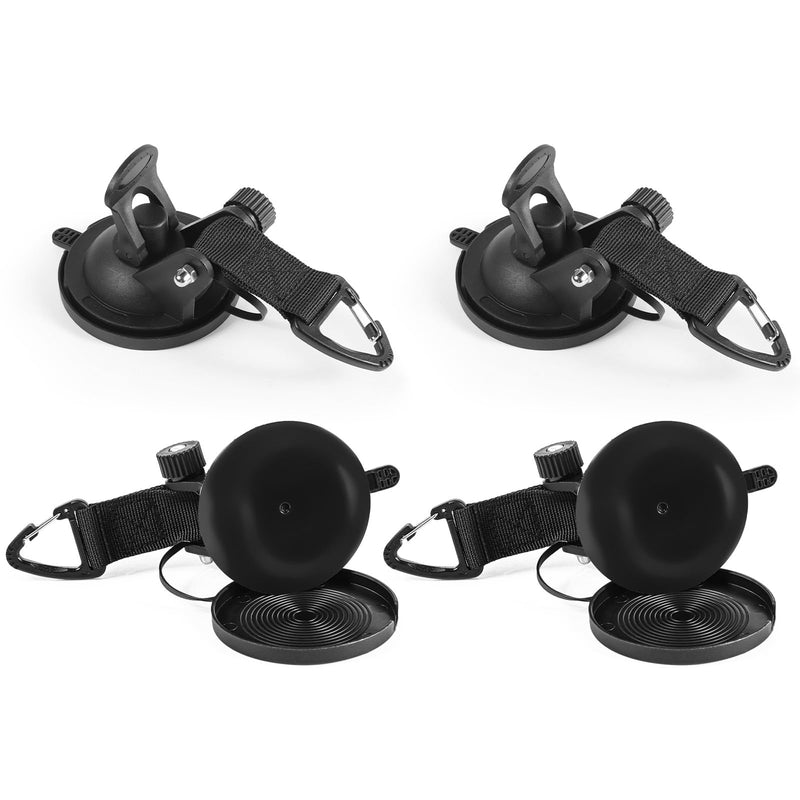 Heavy Duty Suction Cup Security Hooks for Camping(4 pcs) 4 PCS