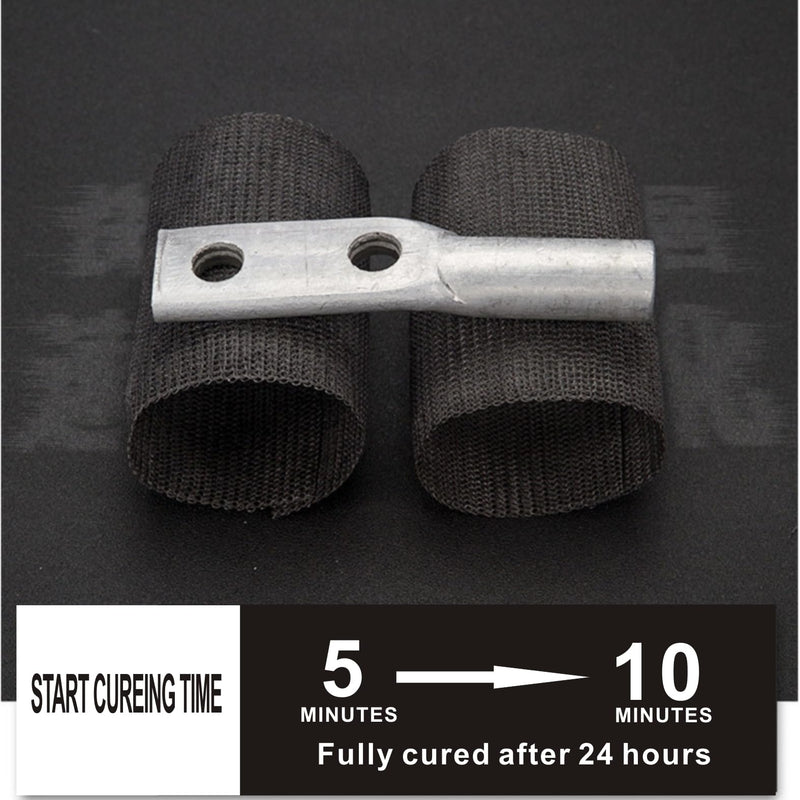 Fiberglass Repair Kit Automotive Exhaust Pipe Repair Wrap 4" X 15ft (1 Roll)