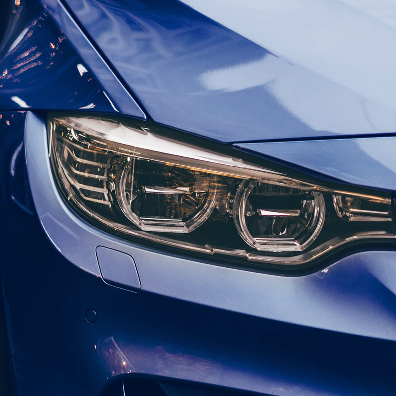 VViViD Clear Extra-Wide Headlight Protective Scratch-Proof Wet-Apply Tint Vinyl Wrap Film (17.9 Inch x 54 Inch Extra-Large roll) 17.9" x 54" Extra-large roll