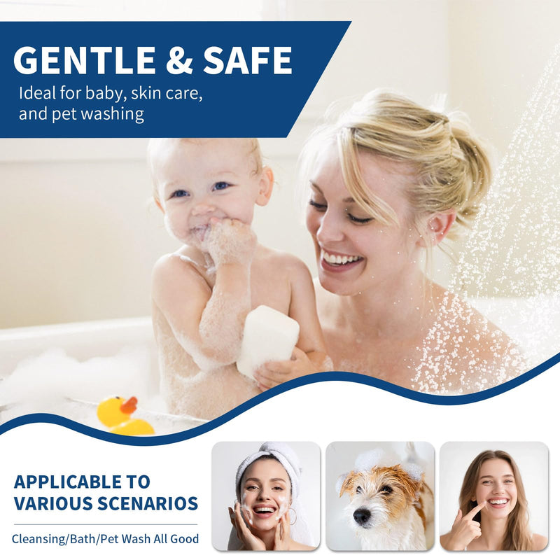 2-Pack White Filter Cartridge Compatible with AquaBliss SF400 | White Cartridge Set Compatible with AquaBliss SF400 and SF500 Shower Filter Systems, 3-Pack Refills for Routine Changes. 2-Pack
